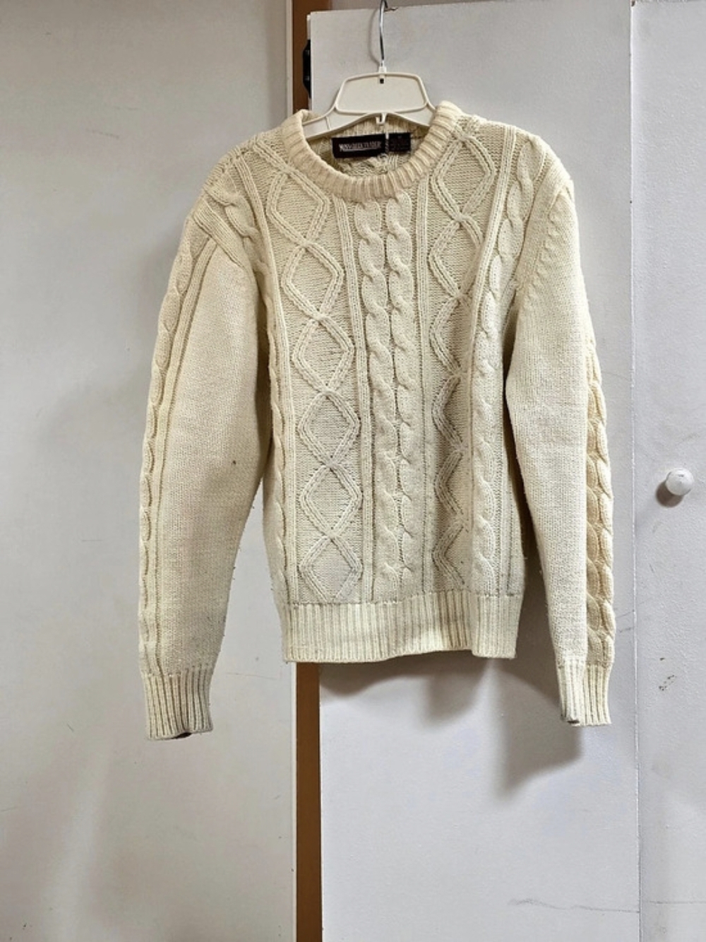 Vintage Cable Knit Sweater - Picture 1 of 6